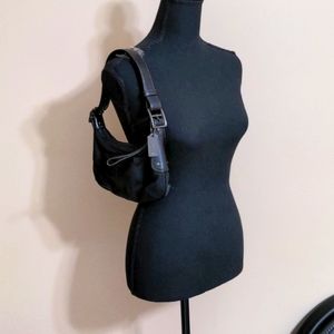 Coach Authentic Small Nylon Hobo No. J3K-6671 in Black